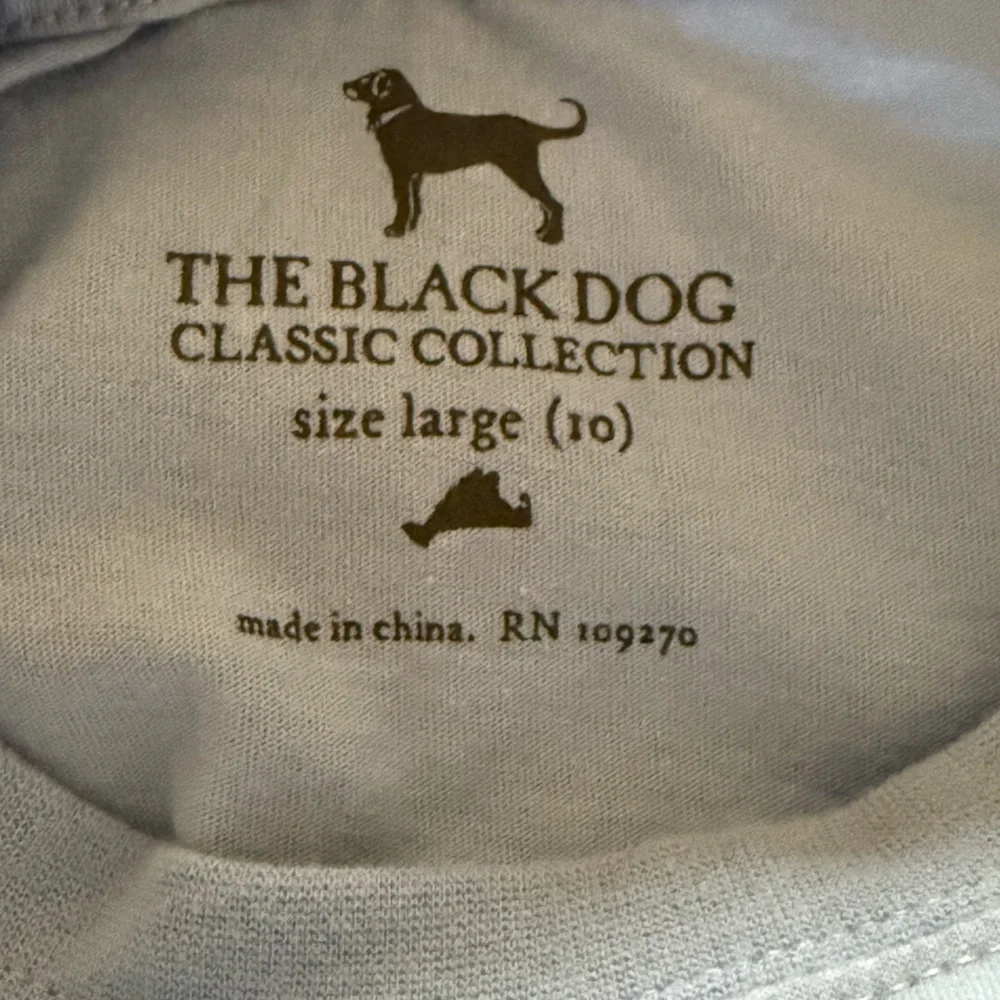 NWT!-{The Black Dog}-Size: L(10)-Kids 2020 Classic SS Tee in Gulfstream - Picture 5 of 5